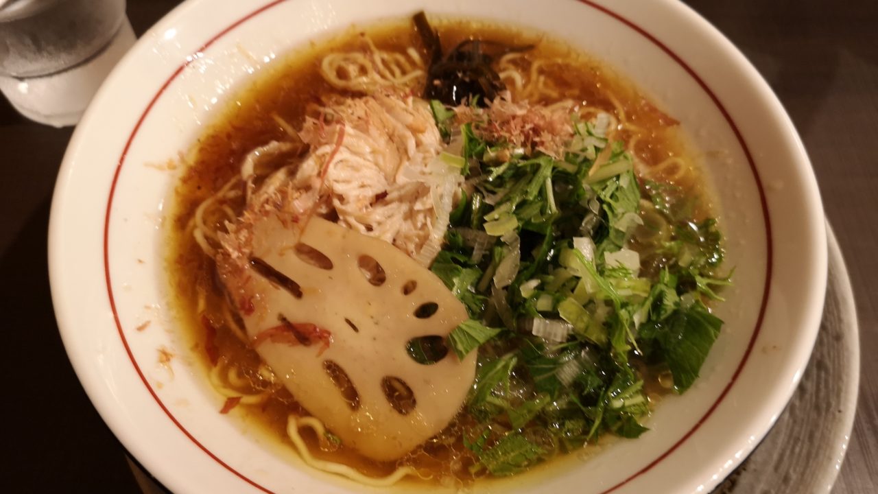 福岡 吉井で食べれる鶏がらスープのラーメン 中華そばおさみ はたこ旅